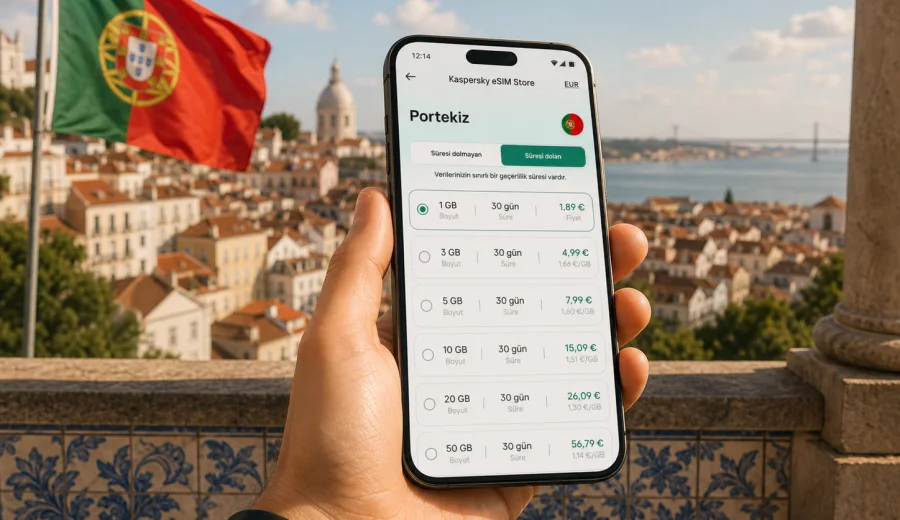 Portekiz eSIM: mobil bağlantı ve internet