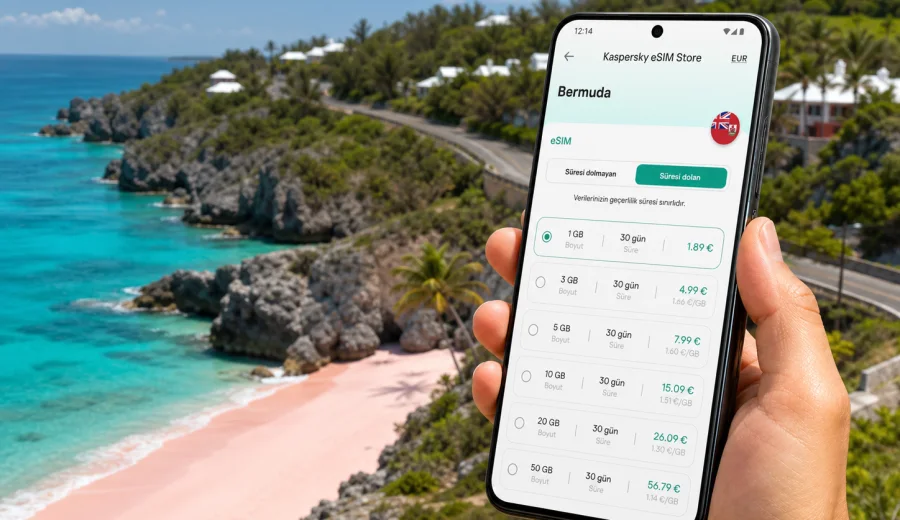 Warwick eSIM: Bermuda mobil internet rehberi