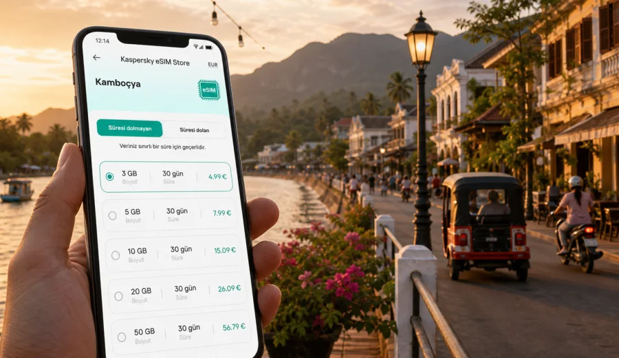Kampot eSIM: mobil internet rehberi