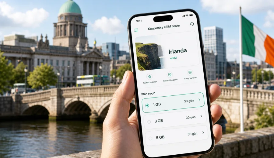 İrlanda eSIM: mobil internet rehberi