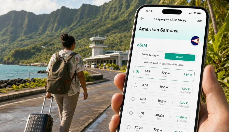 Tafuna eSIM: mobil internet rehberi