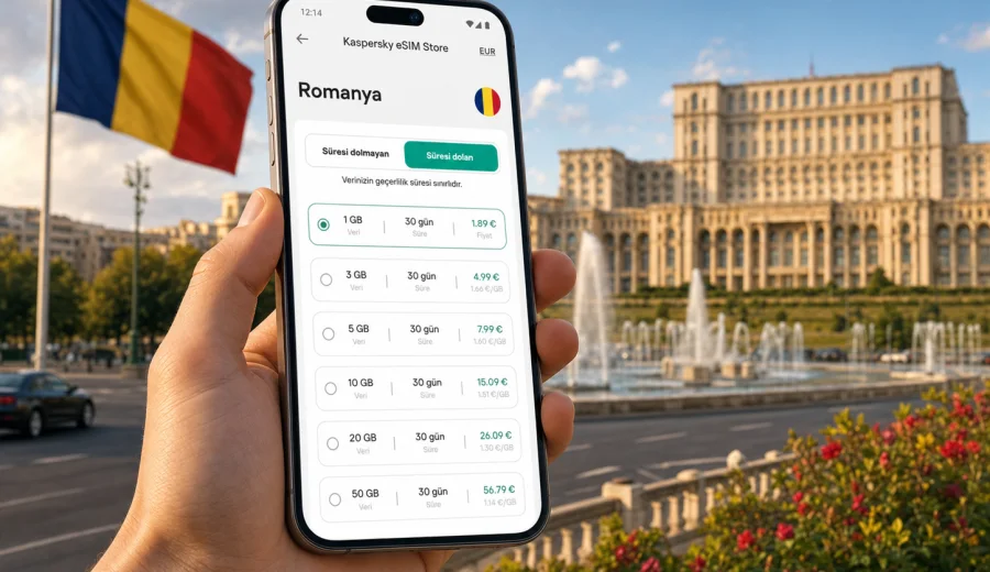 Romanya eSIM: mobil internet rehberi