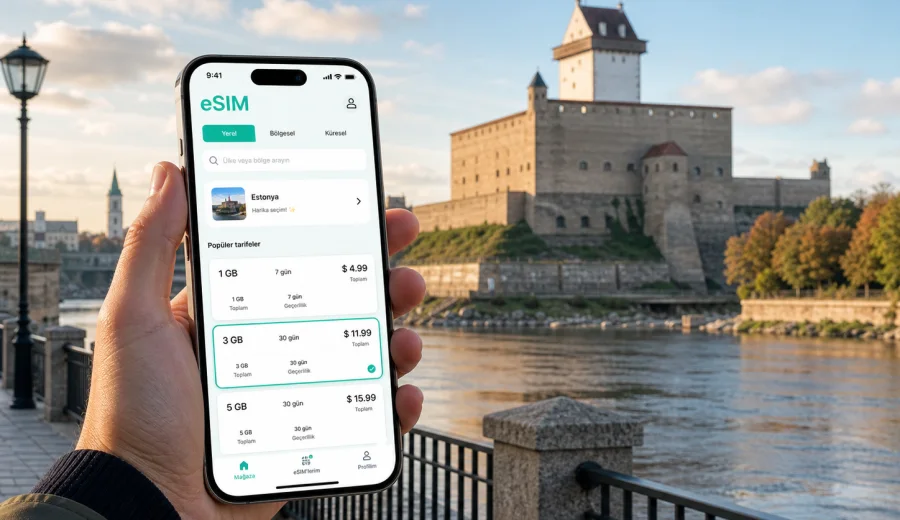 Narva eSIM: mobil internet ve bağlantı rehberi