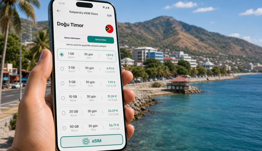 Doğu Timor eSIM: mobil internet rehberi