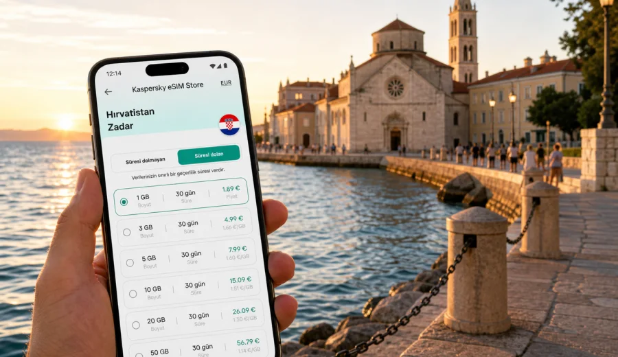 Zadar eSIM: mobil internet ve bağlantı rehberi