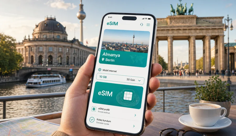 Berlin eSIM: mobil internet ve bağlantı