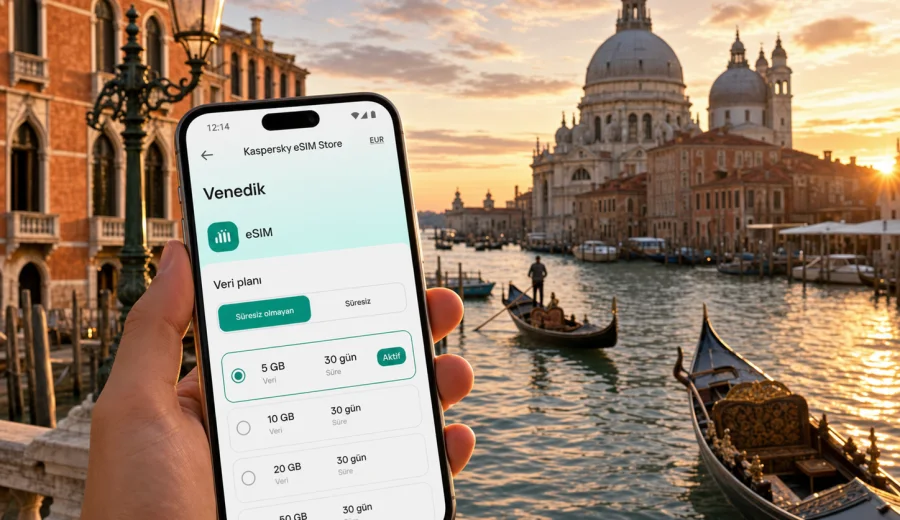 Venedik eSIM: mobil internet rehberi