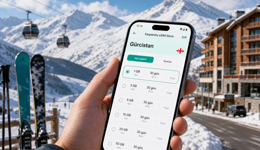 Gudauri eSIM: mobil internet rehberi