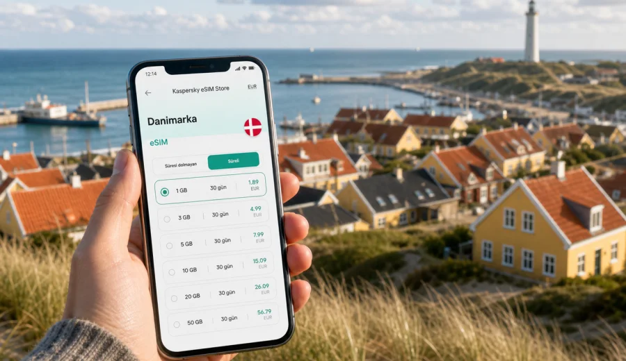 Skagen eSIM: Danimarka'da Mobil İnternet