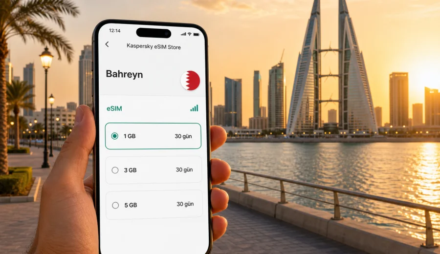 Manama eSIM: mobil internet ve bağlantı