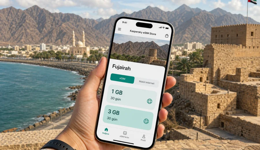 Fujairah eSIM: mobil bağlantı ve internet