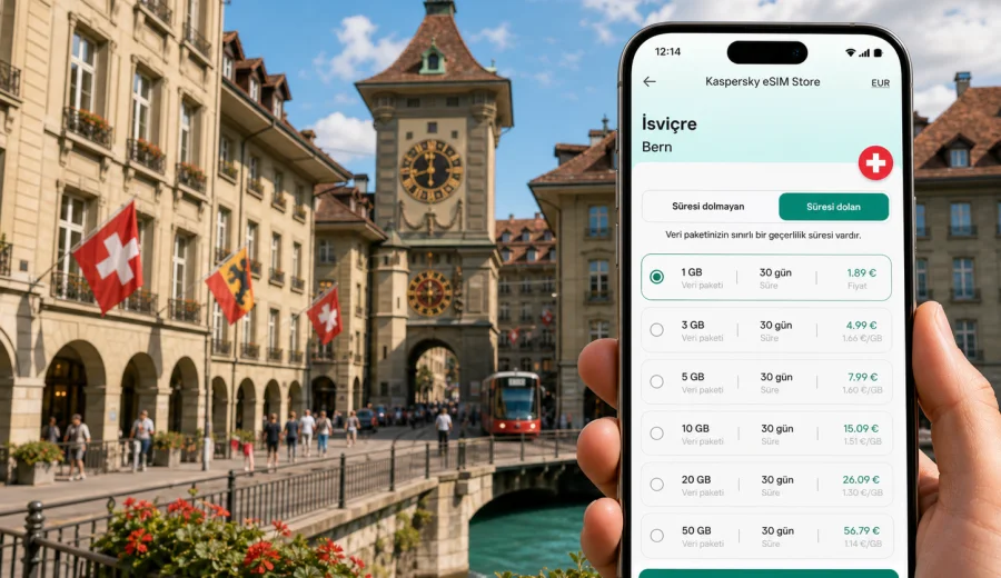 Bern eSIM: mobil internet ve bağlantı rehberi
