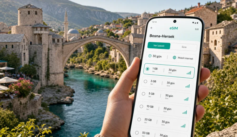 Mostar eSIM: mobil internet rehberi