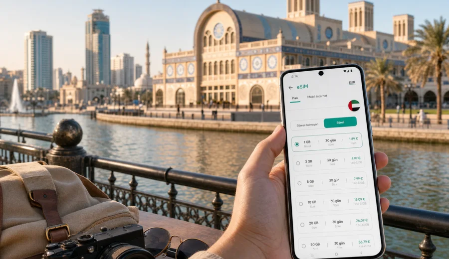 Sharjah eSIM: mobil internet rehberi