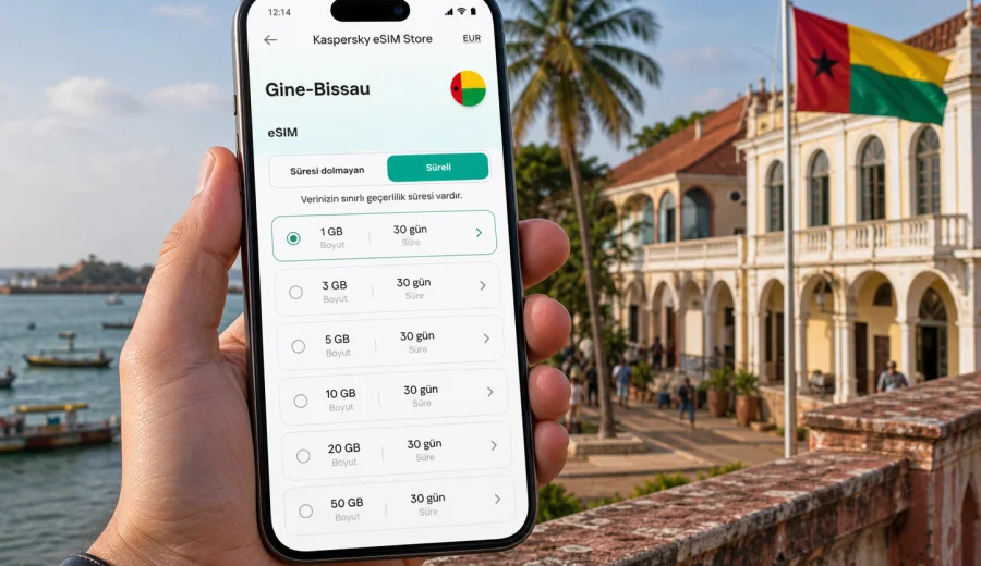 Gine-Bissau eSIM: mobil internet rehberi