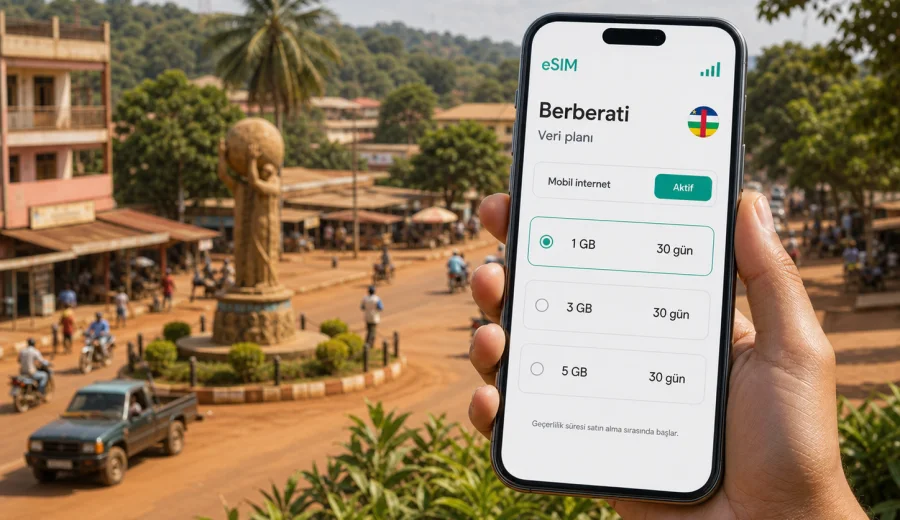 Berberati eSIM: mobil internet rehberi