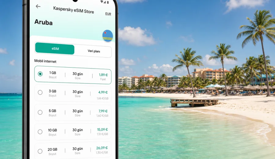 Palm Beach eSIM: mobil bağlantı ve internet