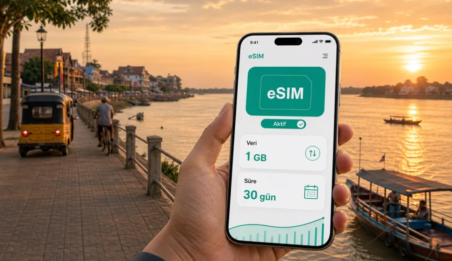 Kratie eSIM: mobil internet rehberi