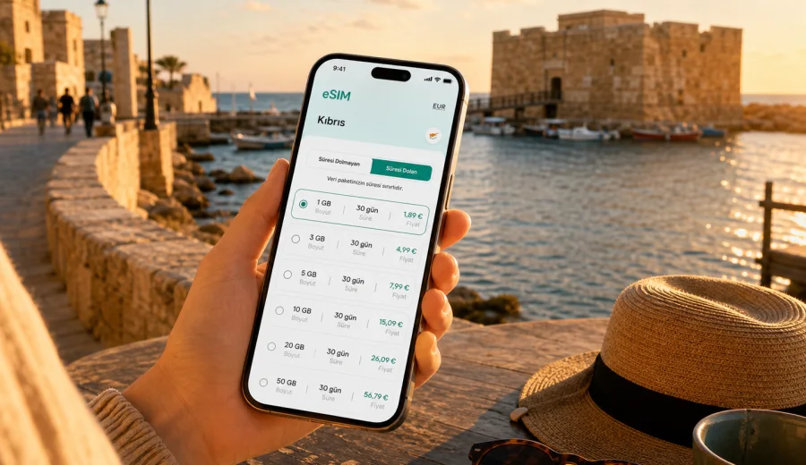 Baf eSIM: Kıbrıs’ta mobil internet rehberi