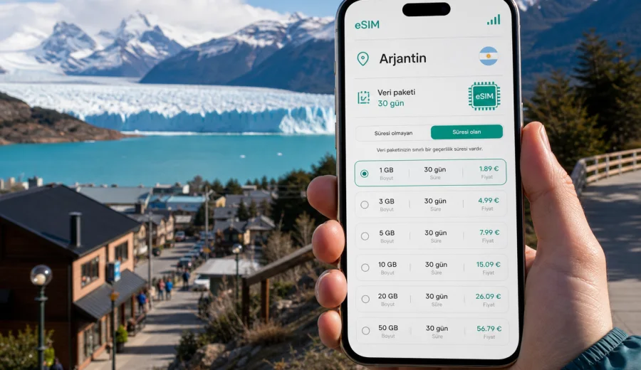 El Calafate eSIM: mobil internet rehberi