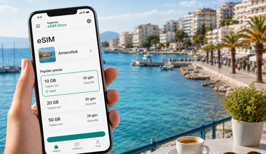 Sarande eSIM: mobil internet rehberi