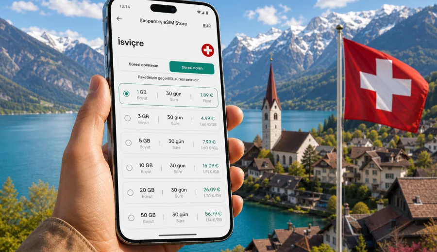 İsviçre eSIM: Mobil İnternet Rehberi