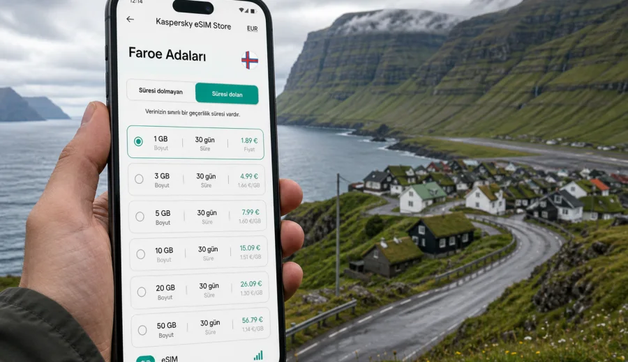 Vagar eSIM: mobil internet rehberi