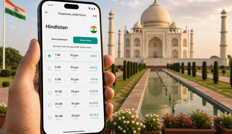 Hindistan eSIM: mobil internet rehberi
