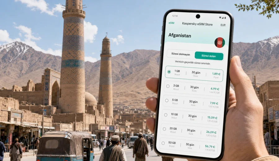 Gazne eSIM: mobil bağlantı ve internet