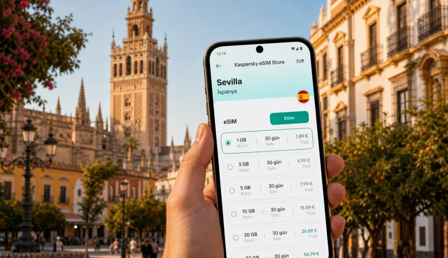Sevilla eSIM: mobil internet rehberi