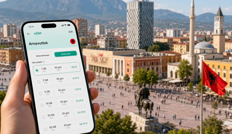 Tiran eSIM: mobil internet ve bağlantı rehberi