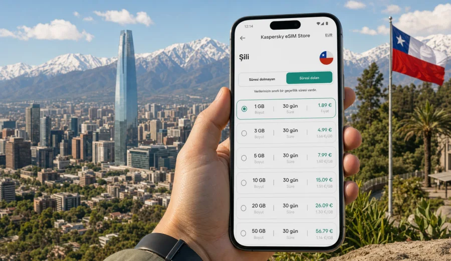 Şili eSIM: mobil bağlantı ve internet rehberi