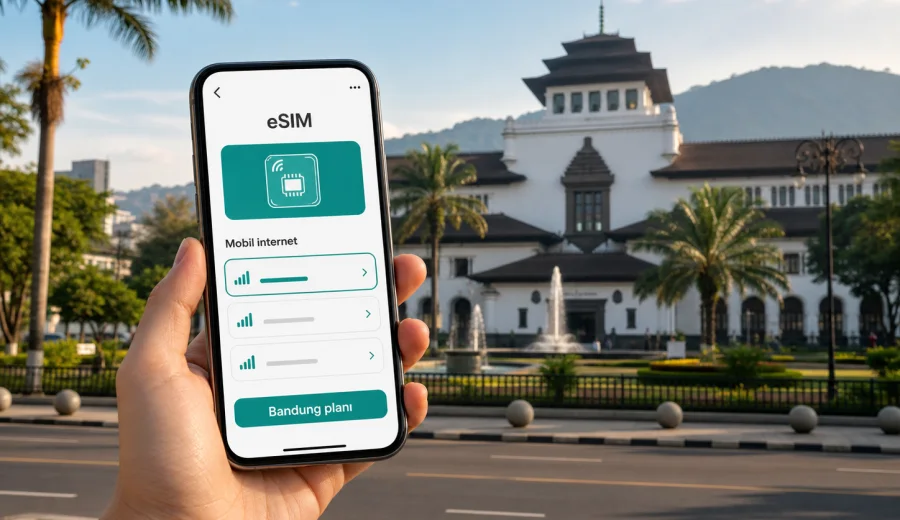 Bandung eSIM: mobil internet rehberi