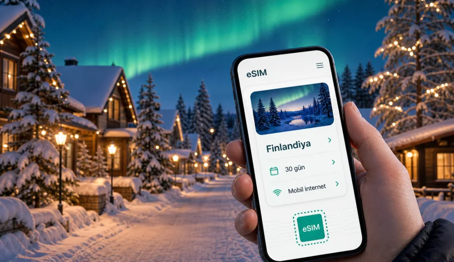 Rovaniemi eSIM ve mobil internet rehberi