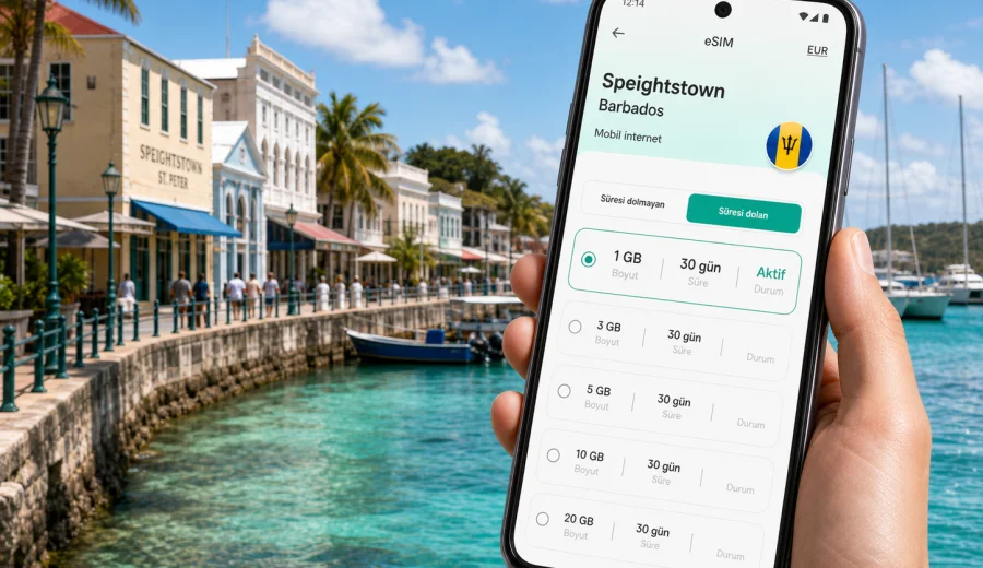 Speightstown eSIM: mobil internet rehberi