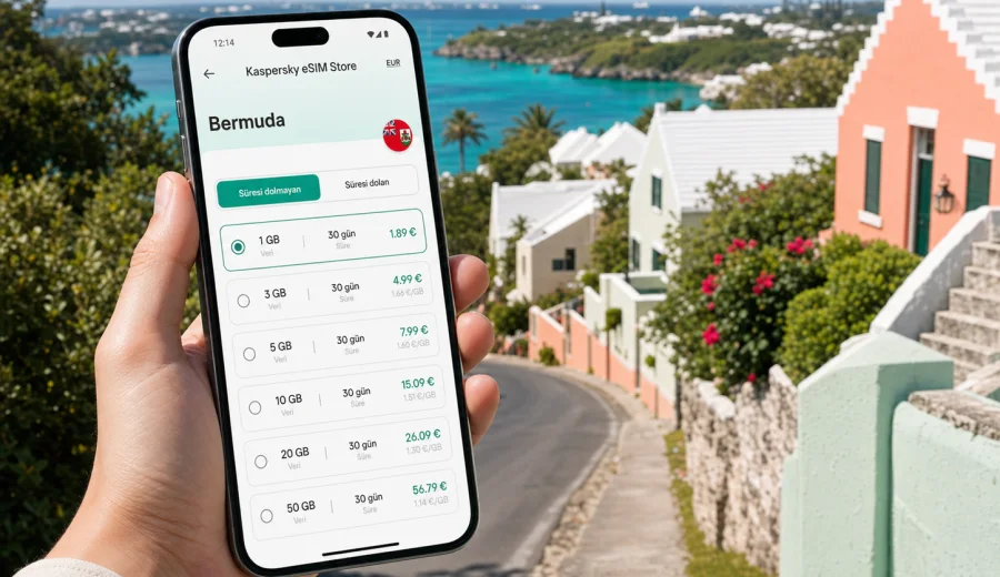 Devonshire eSIM: Bermuda internet rehberi