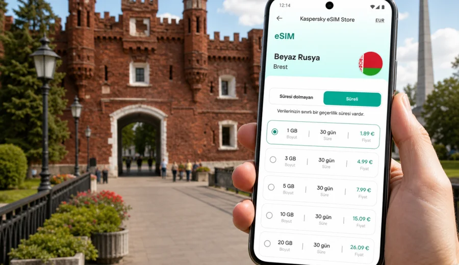 Brest eSIM: mobil internet rehberi
