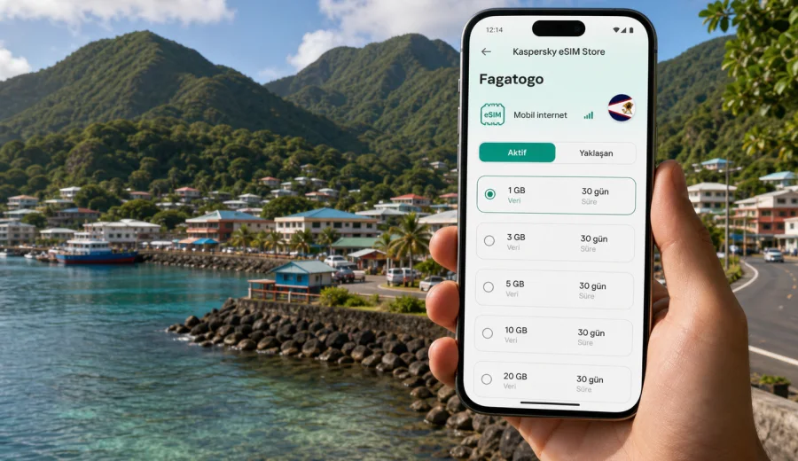 Fagatogo eSIM: mobil internet rehberi