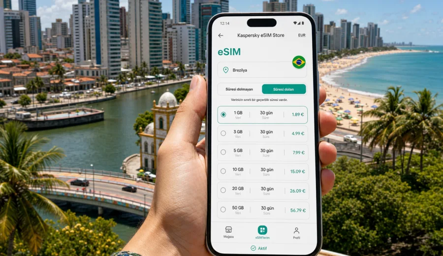 Recife eSIM: mobil internet ve bağlantı rehberi