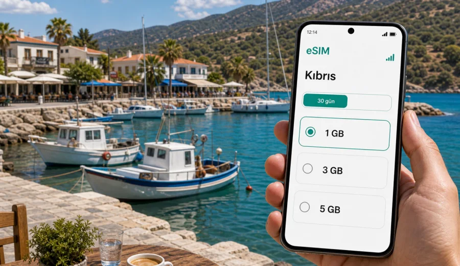 Polis eSIM: Kıbrıs'ta mobil internet
