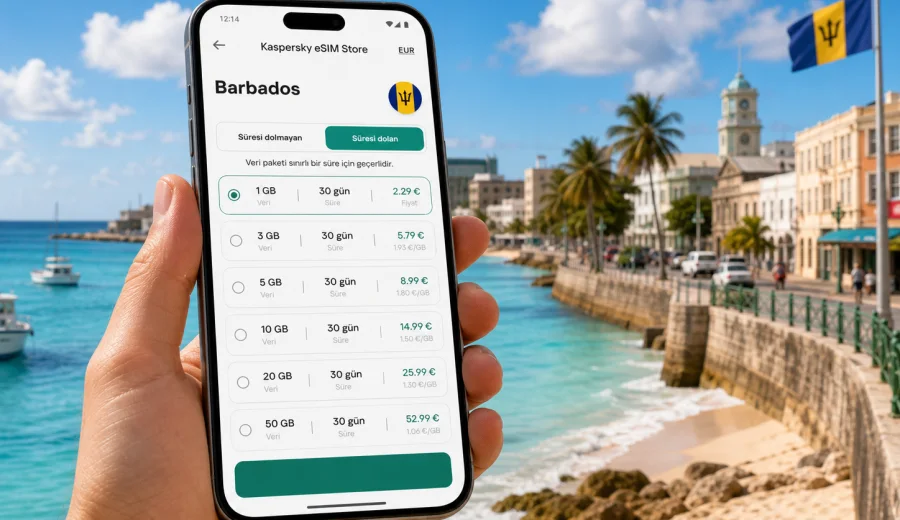 Barbados eSIM: mobil bağlantı ve internet