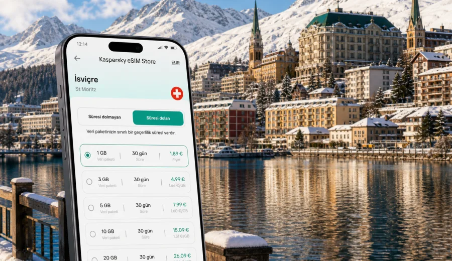 St Moritz eSIM: mobil internet rehberi