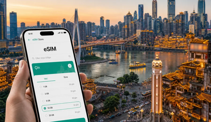 Chongqing eSIM: mobil internet rehberi