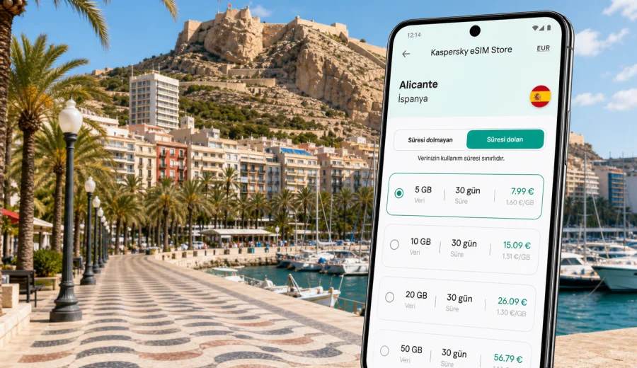 Alicante eSIM: mobil internet rehberi