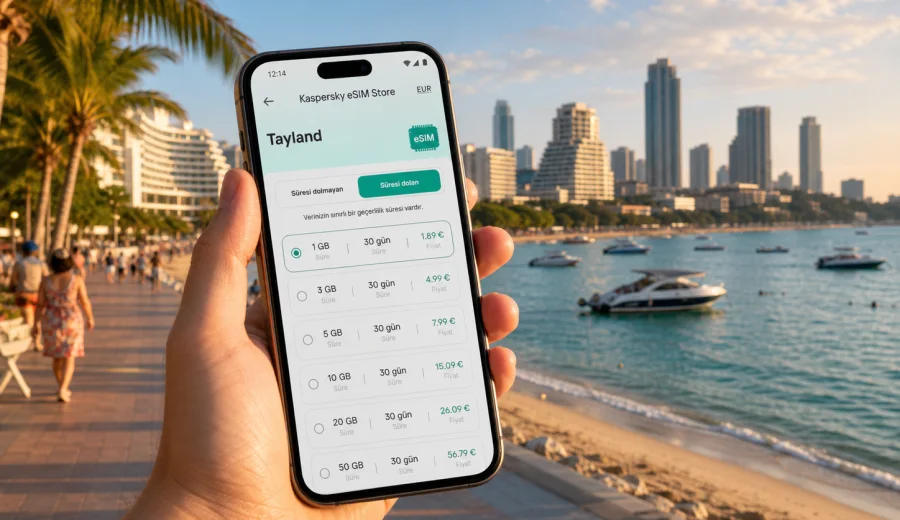Pattaya eSIM: mobil internet rehberi