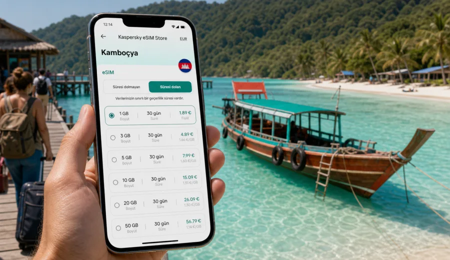 Koh Rong eSIM: mobil internet rehberi