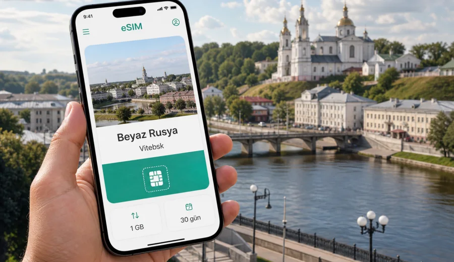 Vitebsk eSIM: mobil bağlantı ve internet