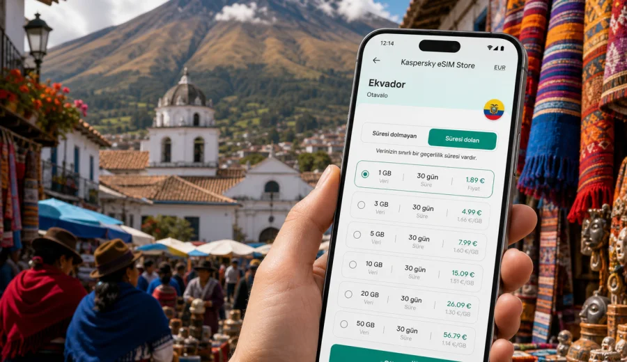 Otavalo eSIM: mobil internet ve bağlantı