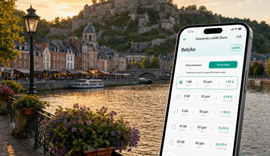 Namur eSIM: mobil internet ve bağlantı rehberi