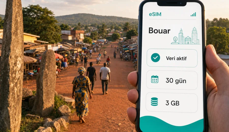 Bouar eSIM: mobil bağlantı ve internet rehberi
